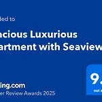 아파트 Seaview Family Apartment, Pool, Easy Access To The Sea, Near Bay *