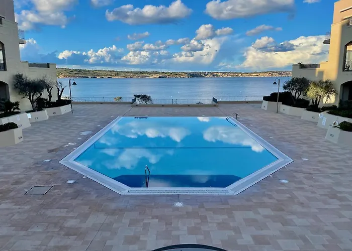 Apartamento Seaview Family Apartment, Pool, Easy Access To The Sea, Near Bay *