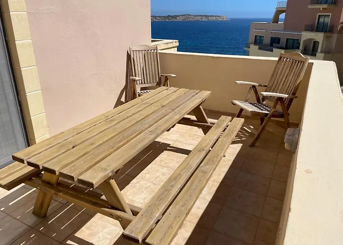 Apartamento Seaview Family Apartment, Pool, Easy Access To The Sea, Near Bay