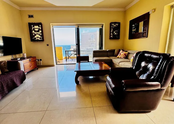 Apartamento Seaview Family Apartment, Pool, Easy Access To The Sea, Near Bay *